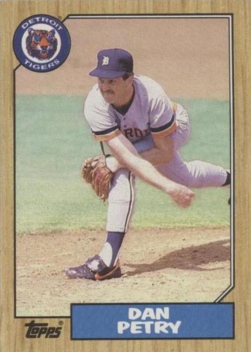 1987 Topps - Dan Petry #752