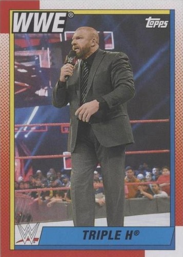 2021 Topps Heritage WWE - Triple H #100