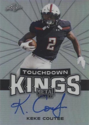 keke★ 2018 Panini XR Xtreme Rookies Keke Coutee RC Rookie Blue /49