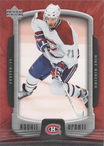 2005-06 Upper Deck Rookie Update - Mike Ribeiro #53