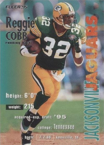 1995 Fleer Reggie Cobb #170