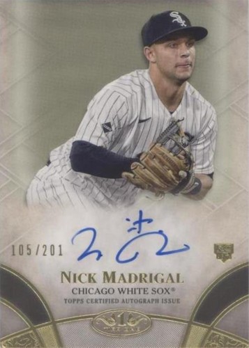 2021 Topps Tier One - Nick Madrigal #BOA-NMA
