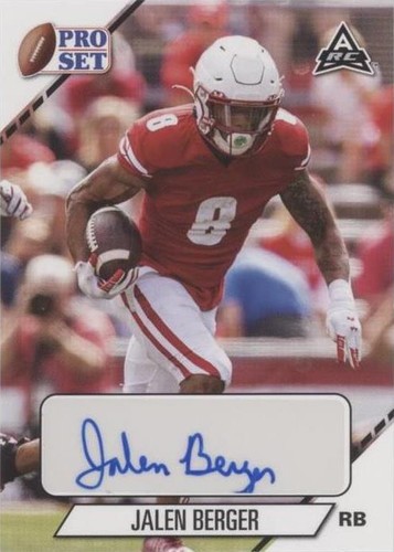 2021 Leaf Pro Set College Jalen Berger #PS-JB2