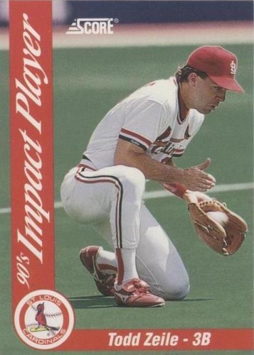 1992 Score - Todd Zeile #34