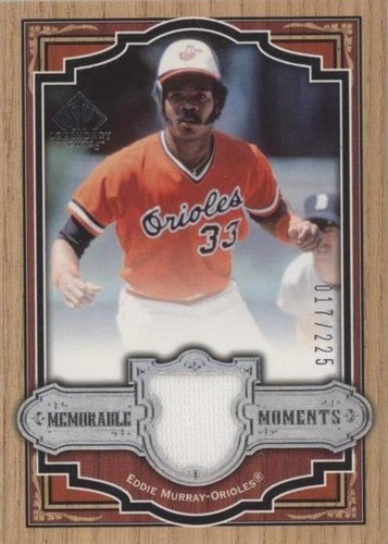 2006 SP Legendary Cuts - Eddie Murray #MM-MU