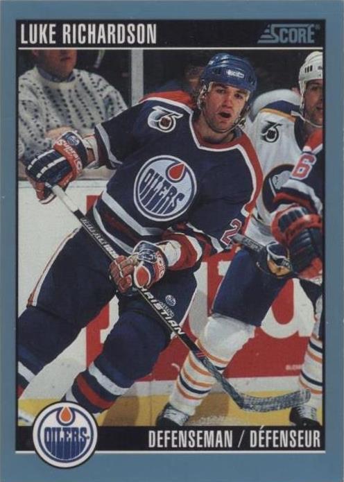 1992-93 Score Canadian - Luke Richardson #62