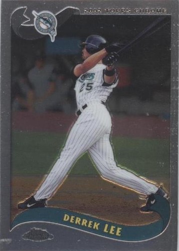 2002 Topps Chrome - Derrek Lee #244