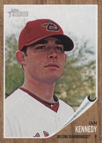 2011 Topps Heritage - Ian Kennedy #458