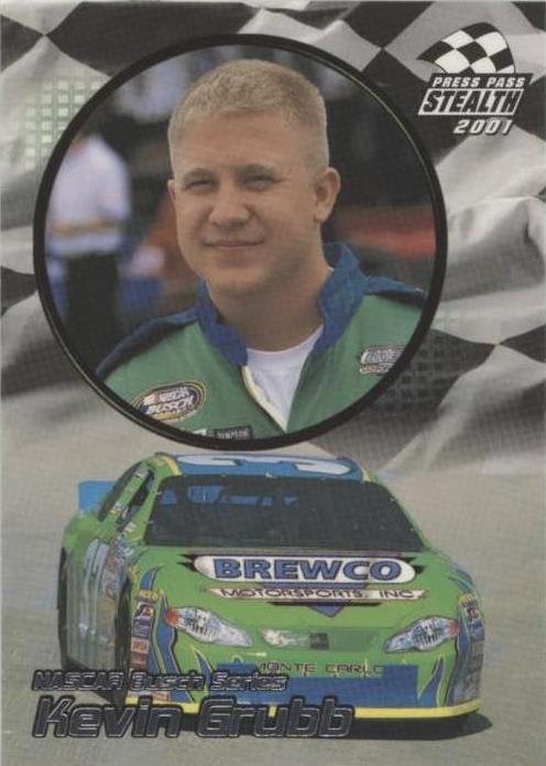 2001 Press Pass Stealth - Kevin Grubb #49