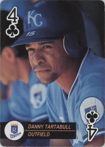1992 U.S. Playing Card Baseball Aces - Danny Tartabull #4C