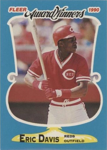 1990 Fleer Award Winners - Eric Davis #10