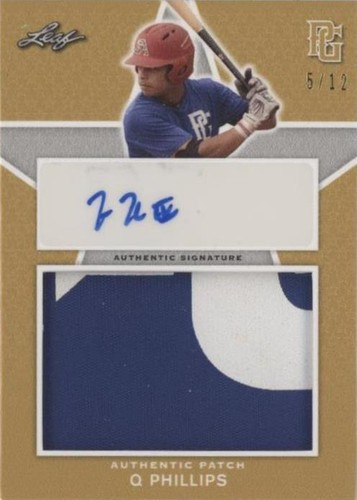 2020 Leaf Perfect Game National Showcase - Q Phillips #PA-QP1