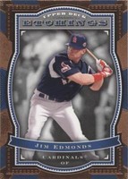 2004 Upper Deck Etchings - Jim Edmonds #3