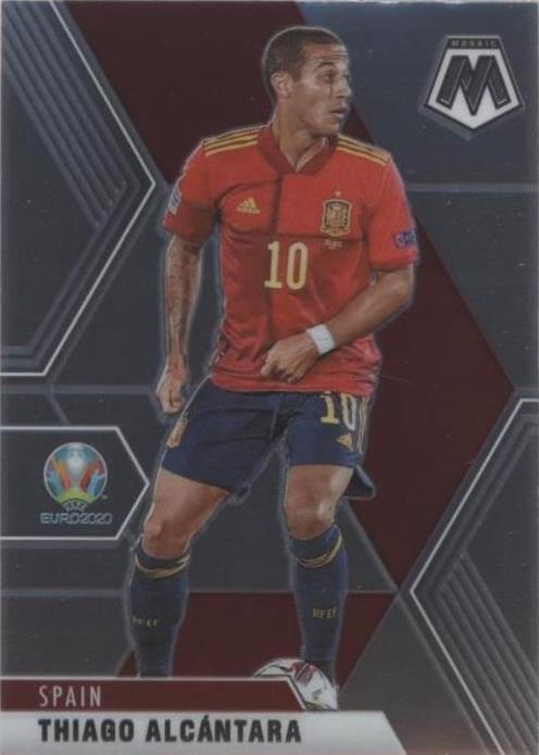 2021 Panini Mosaic UEFA Euro 2020 Thiago Alcântara #168