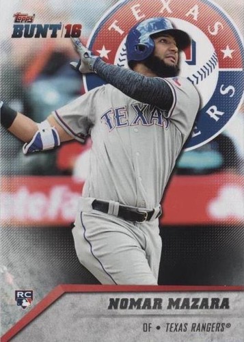 2016 Topps Bunt - Nomar Mazara #183