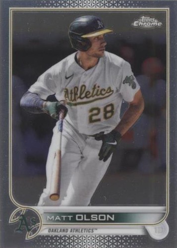 2022 Topps Chrome - Matt Olson #148
