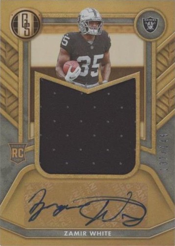 2022 Panini Gold Standard Zamir White #RAJ-ZWH