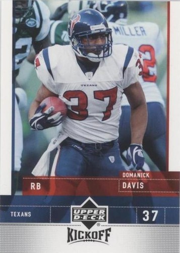 2005 Upper Deck Kickoff Domanick Davis #36