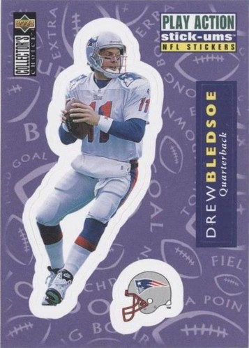 1996 Upper Deck Collector's Choice Update Drew Bledsoe #S11
