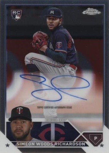 2023 Topps Chrome Update Series - Simeon Woods Richardson #AC-SW