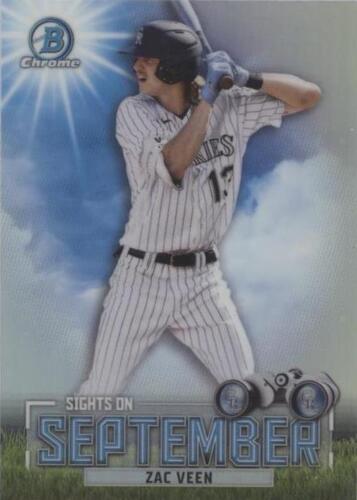 数量は多い  2021 Bowman non Refractor Atomic Black Veen Zac Sterling その他