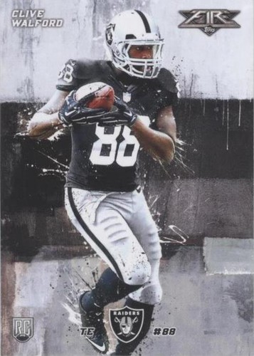 2015 Topps Fire Clive Walford #4