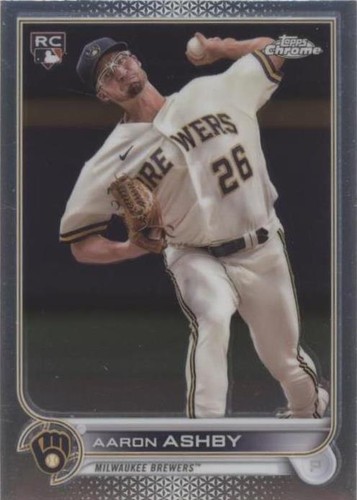 2022 Topps Chrome Sonic - Aaron Ashby #80