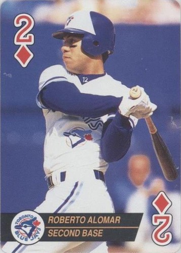 1993 Bicycle Baseball Aces Playing Cards - Roberto Alomar #2D