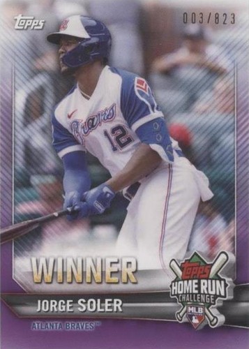 2021 Topps - Jorge Soler #HRW-35