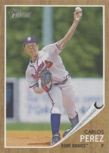 2011 Topps Heritage Minor League Edition - Carlos Perez #33