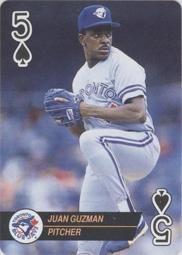 1993 Bicycle Baseball Aces Playing Cards - Juan Guzman #5S