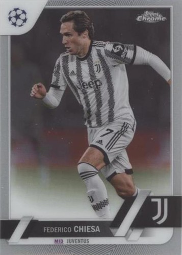 2022-23 Topps Chrome UEFA Club Competitions Federico Chiesa #83