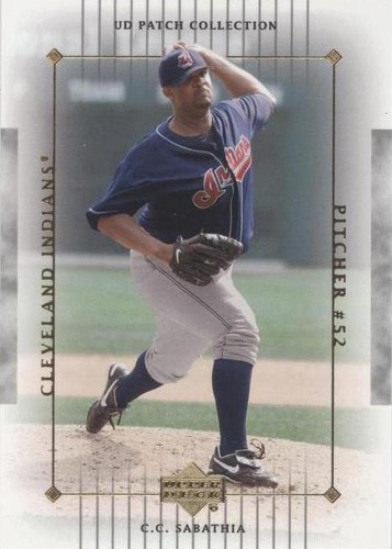 2003 Upper Deck Patch Collection - C.C. Sabathia #33