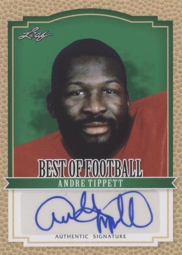 2012 Leaf Best of Football Andre Tippett #BA-AT1