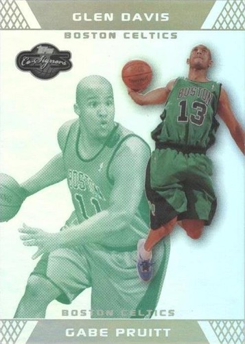 2007-08 Topps Co-Signers - Glen Davis/Gabe Pruitt #70