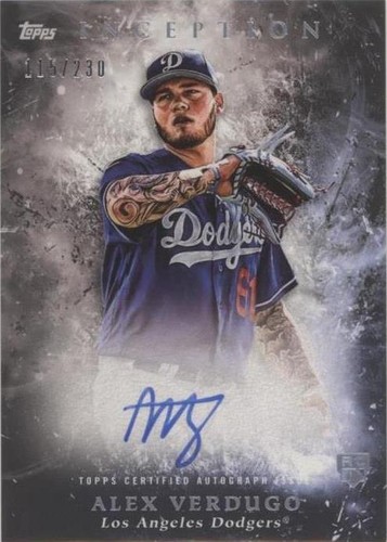 2018 Topps Inception - Alex Verdugo #RES-AV