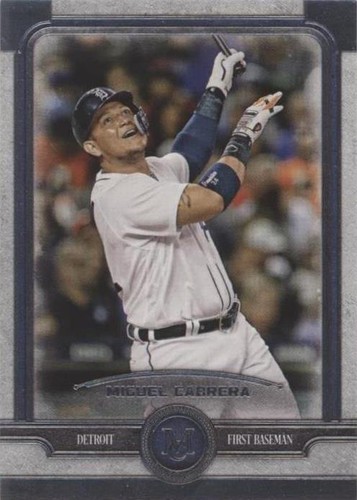 2019 Topps Museum Collection - Miguel Cabrera #36