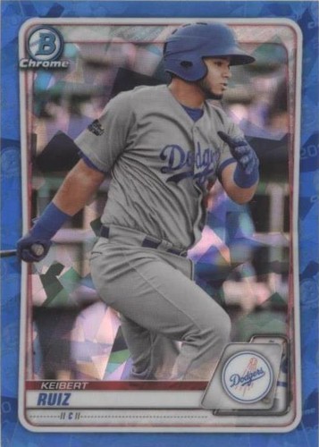 2020 Bowman Chrome Sapphire Edition - Keibert Ruiz #BCP-143