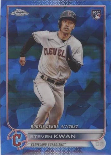 2022 Topps Chrome Update Series Sapphire Edition - Steven Kwan #US17
