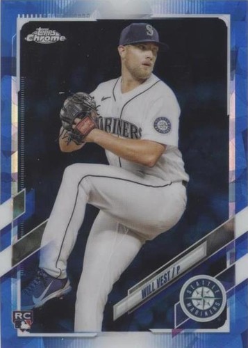 2021 Topps Chrome Update Series Sapphire Edition - Will Vest #US3