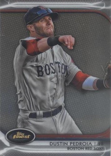 2012 Topps Finest - Dustin Pedroia #49