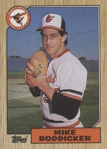 1987 Topps - Mike Boddicker #455