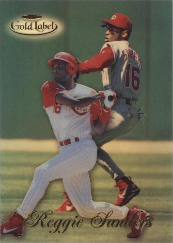 1998 Topps Gold Label - Reggie Sanders #13