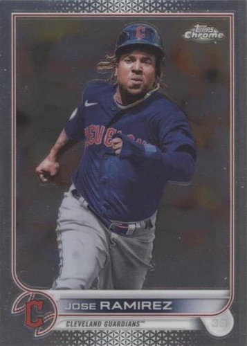 2022 Topps Chrome - Jose Ramirez #151