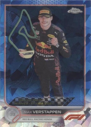 2022 Topps Chrome Sapphire Edition Formula 1 - Max Verstappen #158