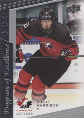 2021 Upper Deck Team Canada Juniors - Brett Harrison #118