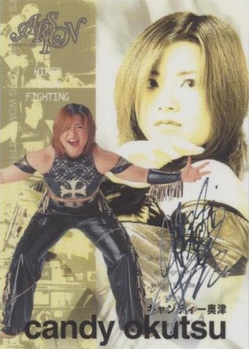2000 Future Bee Women's Pro-Wrestling Collection - Candy Okutsu #076