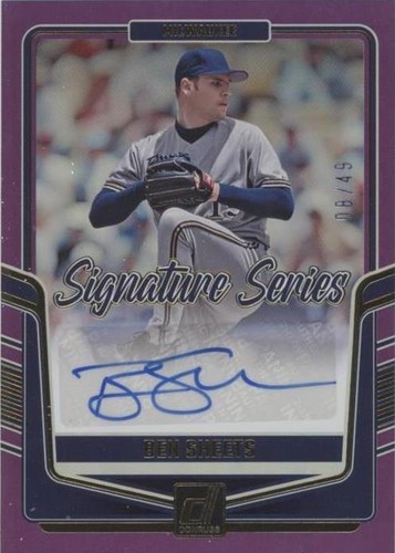2024 Panini Donruss - Ben Sheets #SS-BS