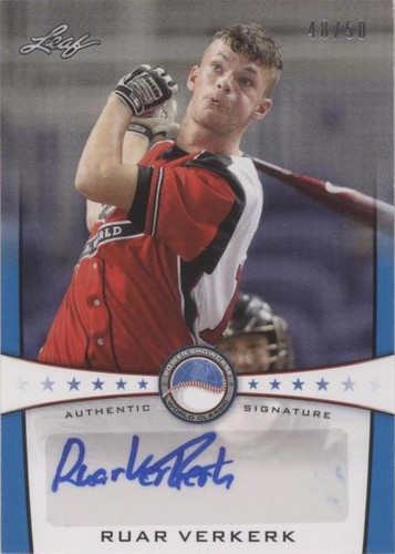 2013 Leaf Power Showcase - Ruar Verkerk #PSA-RV1