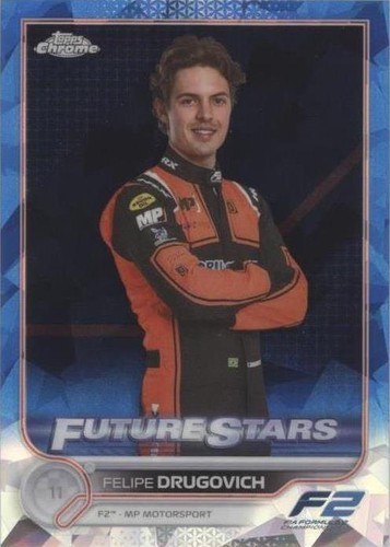 2022 Topps Chrome Sapphire Edition Formula 1 - Felipe Drugovich #87